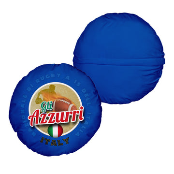 Italy Rugby Union Azzurri  - Legend Collection - Circle Cushion 14