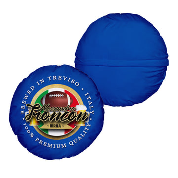 Italy Rugby Union Troncon  - Legend Collection - Circle Cushion 14