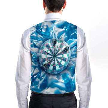 Darts Ice cold - Novelty Costume Fancy Dress Waistcoat ( 4 sizes available )