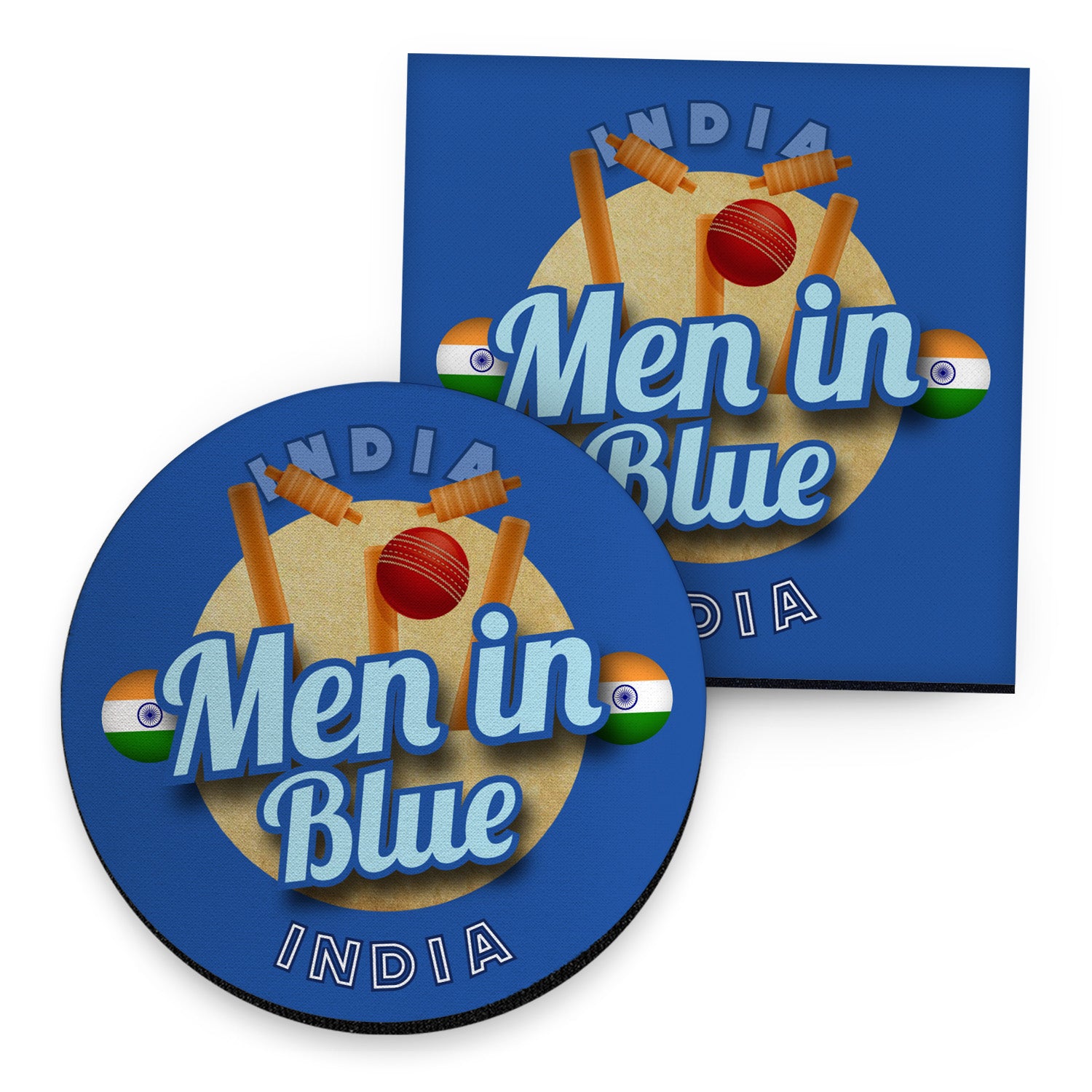 India MIB - Coaster - Circle or Square