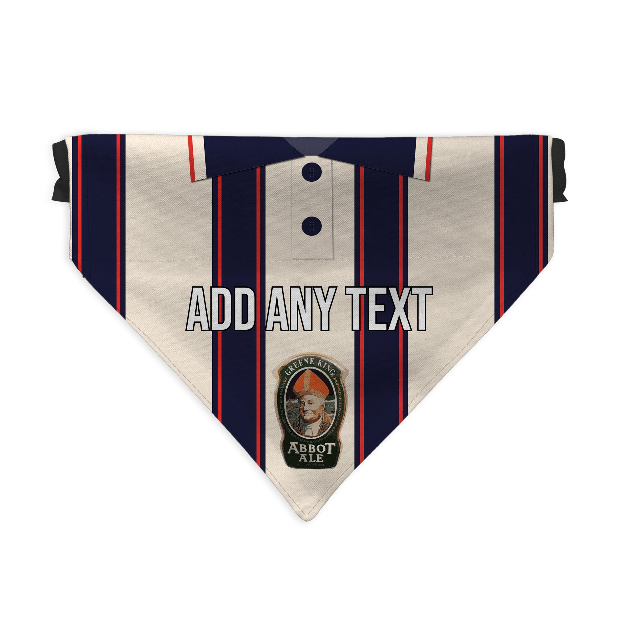 Ipswich 1997 Away Shirt - Personalised Pet Bandana - 4 Sizes