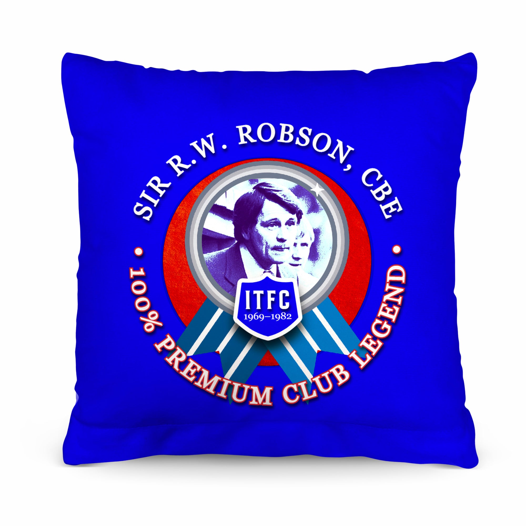 Ipswich Robson - Football Legends - Cushion 10"