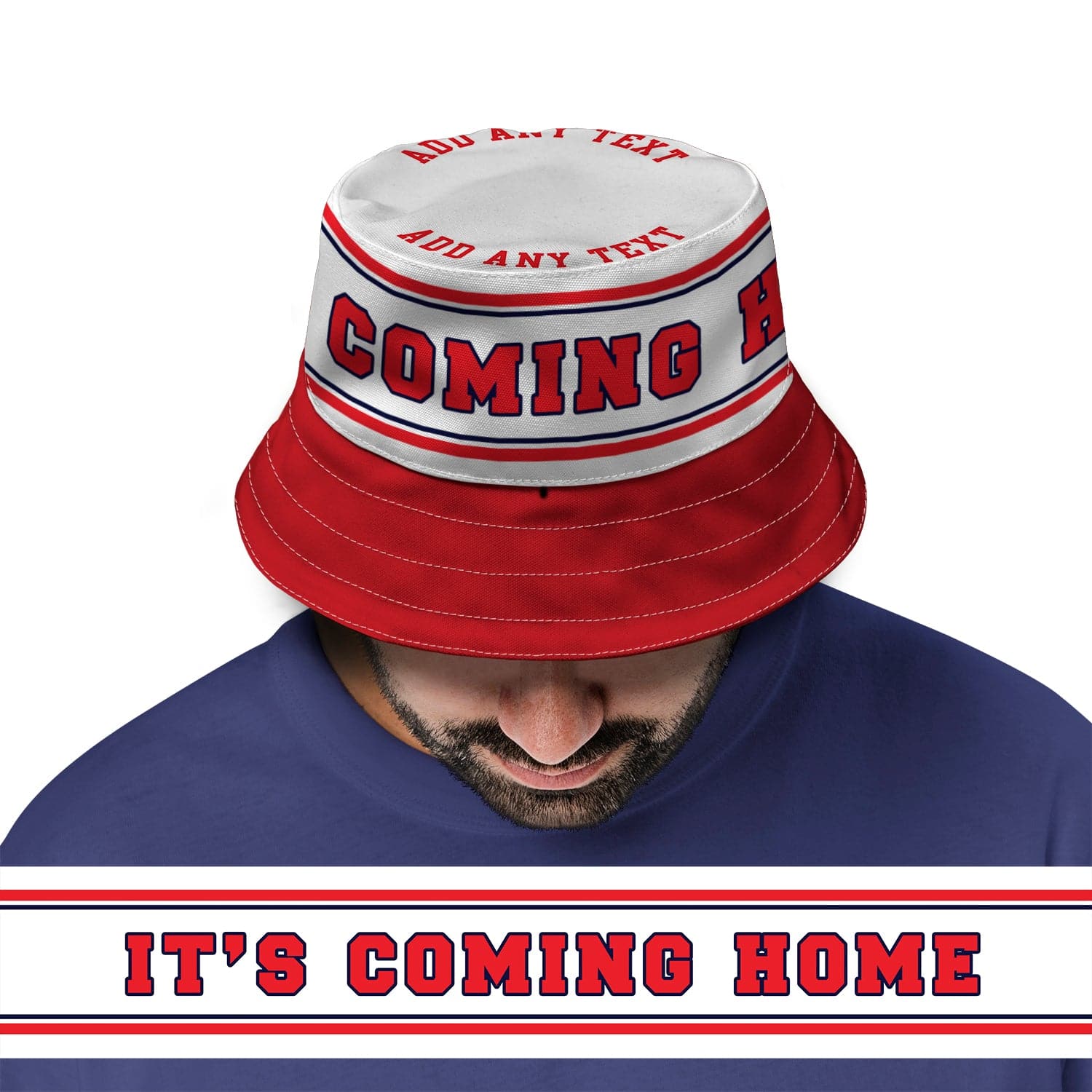 It's Coming Home - Red - Bucket Hat