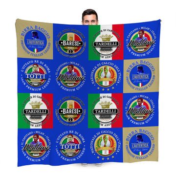 Italy - Legend Collection - Fleece Blanket 150cm X 150cm