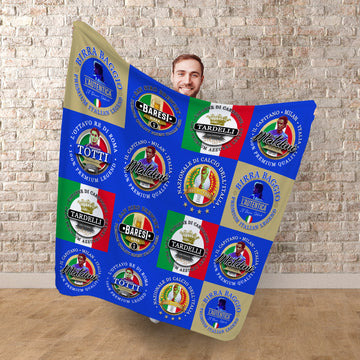 Italy - Legend Collection - Fleece Blanket 150cm X 150cm