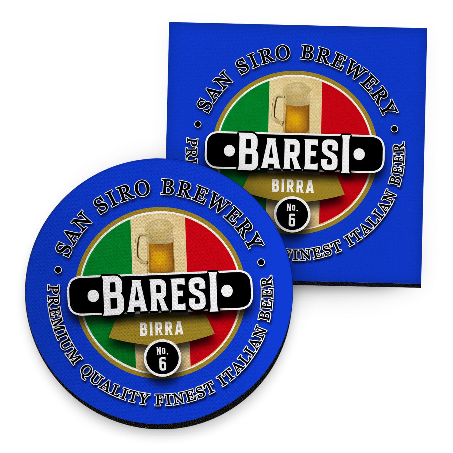 Italy Baresi - Coaster - Circle or Square