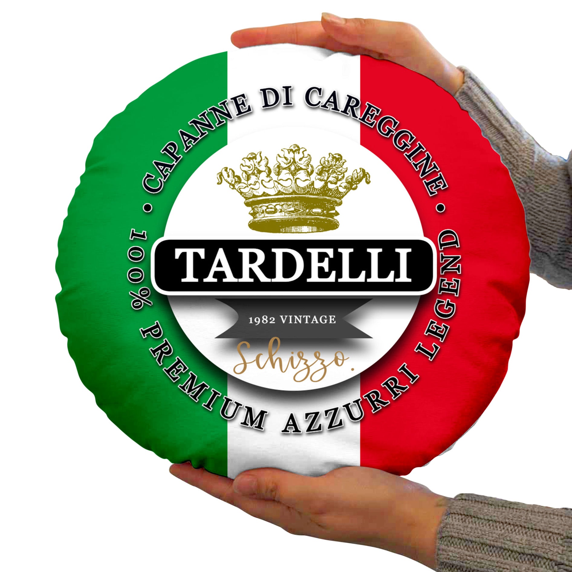 Italy Tardelli  - Legend Collection - Circle Cushion 14"