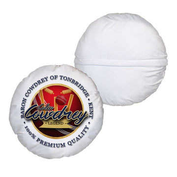 Kent Cricket Cowdrey  - Legend Collection - Circle Cushion 14