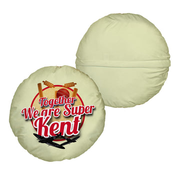 Kent Cricket Super  - Legend Collection - Circle Cushion 14