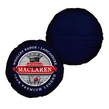 Lancashire Cricket Maclaren  - Legend Collection - Circle Cushion 14