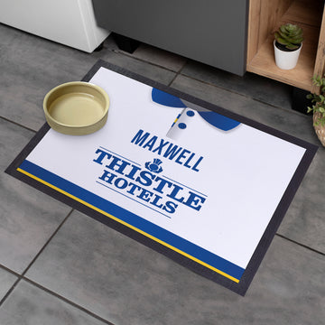 Leeds 1994 Home Shirt - Personalised Retro Door Mat - 60cm x 40cm