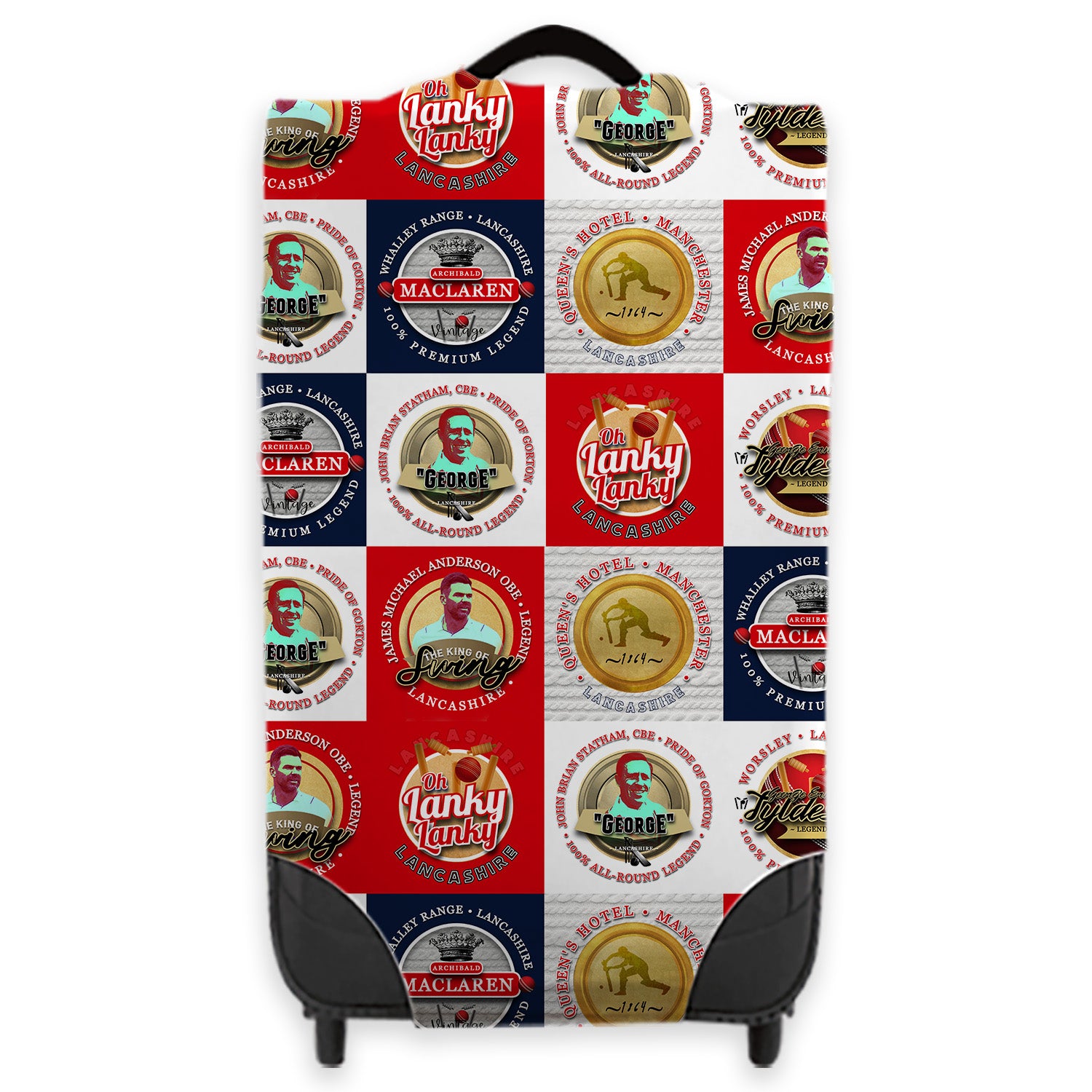 Lancashire - Cricket - Caseskin Luggage Cover - 3 Sizes