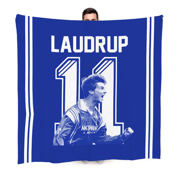 Rangers - Laudrup 11 - Fleece 150cm X 150cm