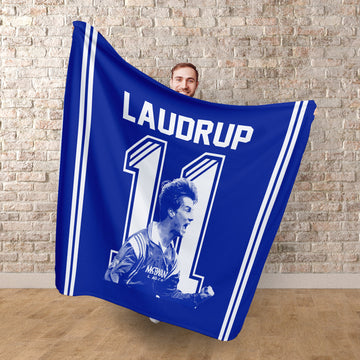 Rangers - Laudrup 11 - Fleece 150cm X 150cm