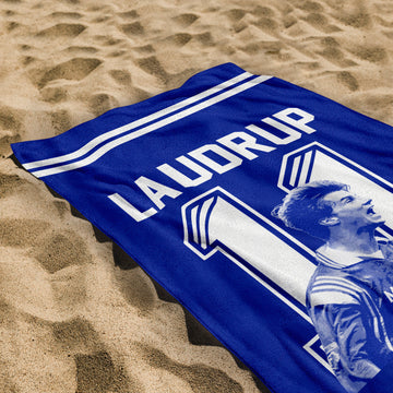 Rangers - Laudrup 11 - Beach Towel - 150cm x 75cm