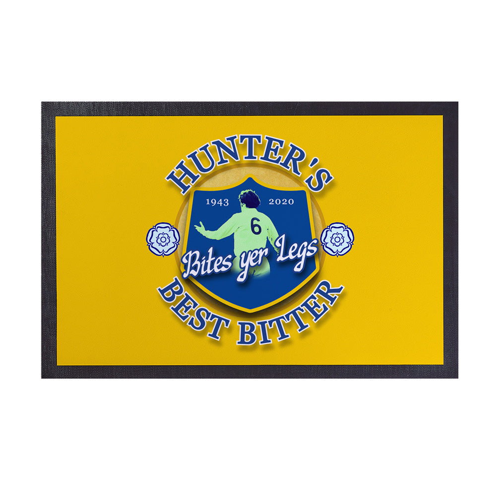 Leeds Hunter - Football Legends - Door Mat -60cm X 40cm