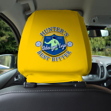 Leeds Hunter- Football Legends - Headrest Cover