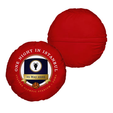 Liverpool Istanbul - Football Legends - Circle Cushion 14