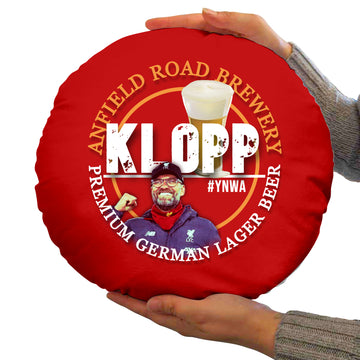 Liverpool Klopp - Football Legends - Circle Cushion 14