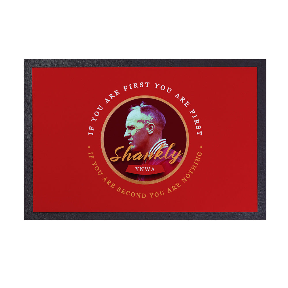 Liverpool Shankly  - Football Legends - Door Mat -60cm X 40cm