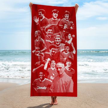 Liverpool Montage - Beach Towel - 150cm x 75cm