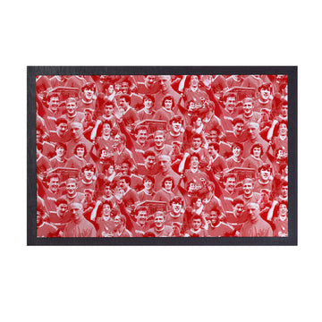 Liverpool Montage - Retro Door Mat - 60cm x 40cm