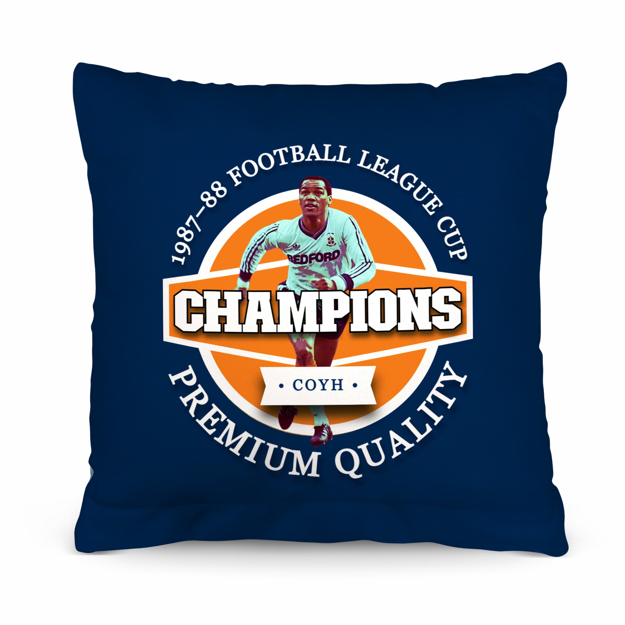 Luton League Cup - Football Legends - Cushion 10"