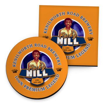 Luton Ricky Hill - Football Coaster - Square Or Circle