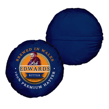 Luton Rob Edwards - Football Legends - Circle Cushion 14