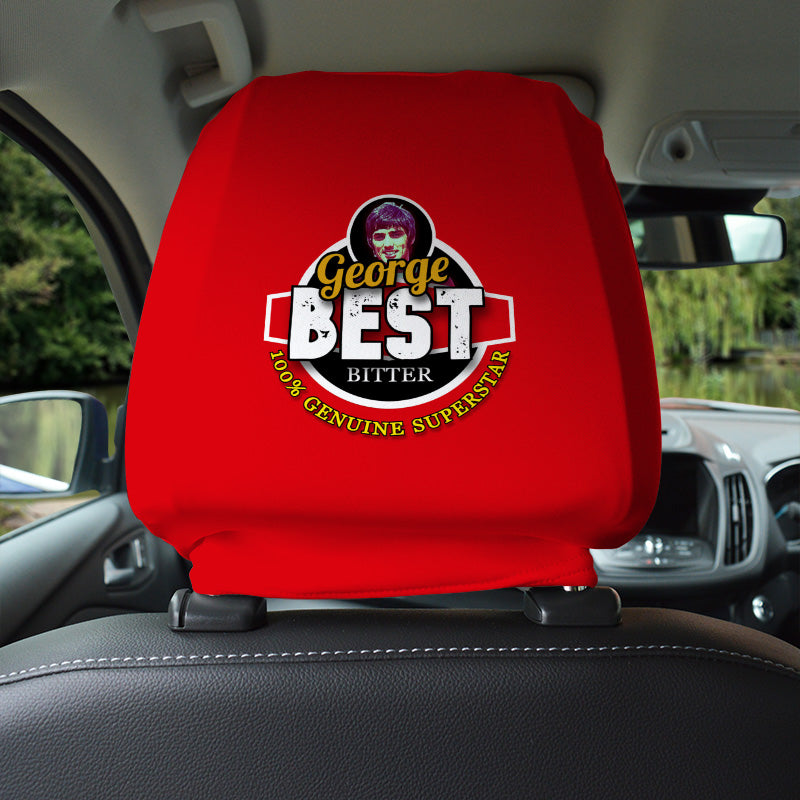 Manchester Red Best - Football Legends - Headrest Cover