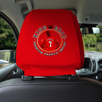 Manchester Red Cantona - Football Legends - Headrest Cover