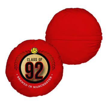 Manchester Red Class of 92 - Football Legends - Circle Cushion 14