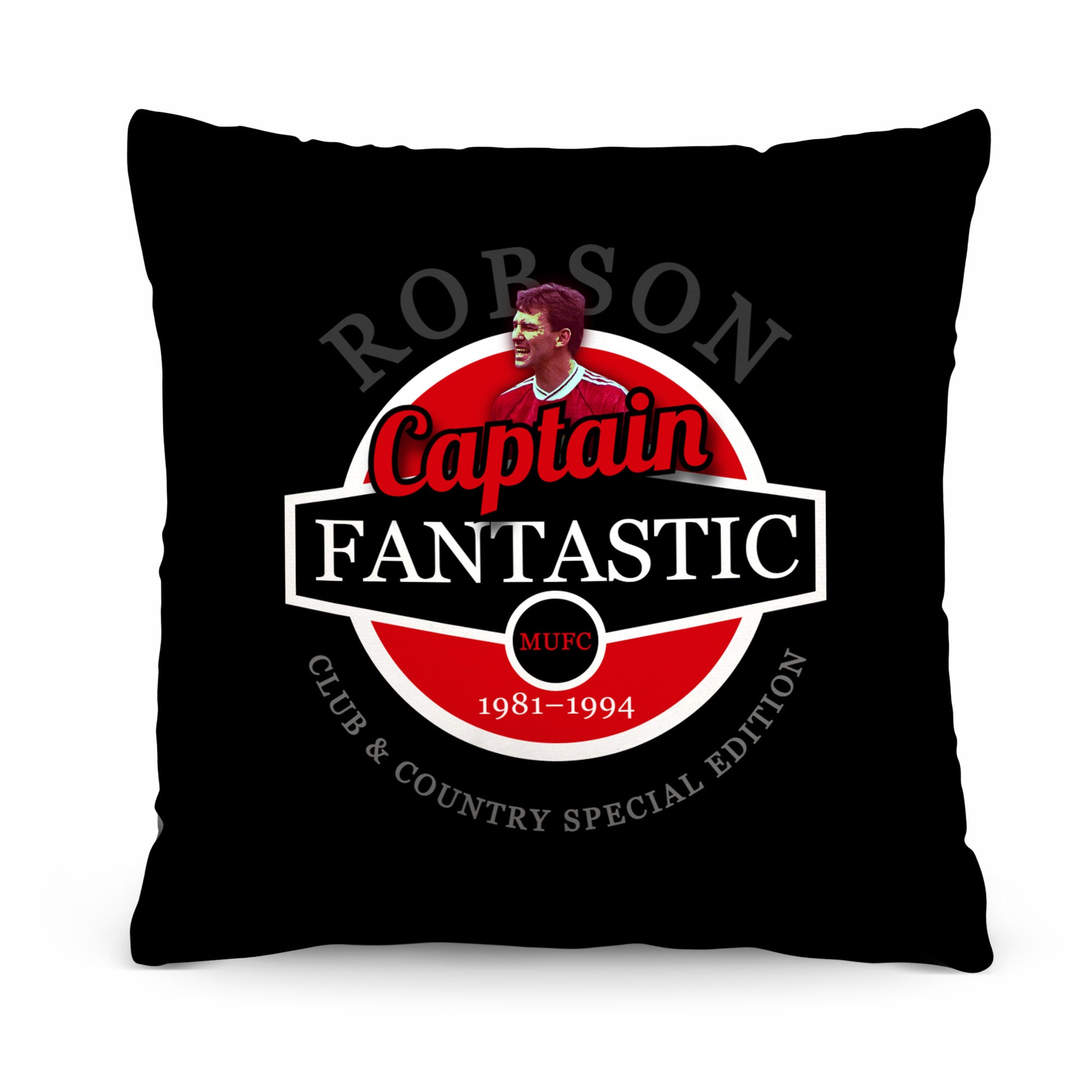 Manchester Red Robson - Football Legends - Cushion 10"