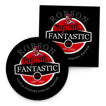 Manchester Red Robson - Football Coaster - Square Or Circle