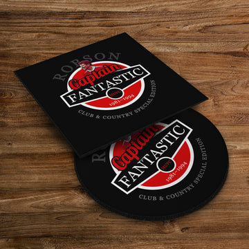 Manchester Red Robson - Football Coaster - Square Or Circle