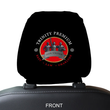 Manchester Red Trinity - Football Legends - Headrest Cover