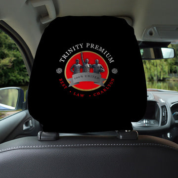 Manchester Red Trinity - Football Legends - Headrest Cover