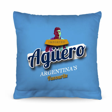 Manchester BlueAguero - Football Legends - Cushion 10