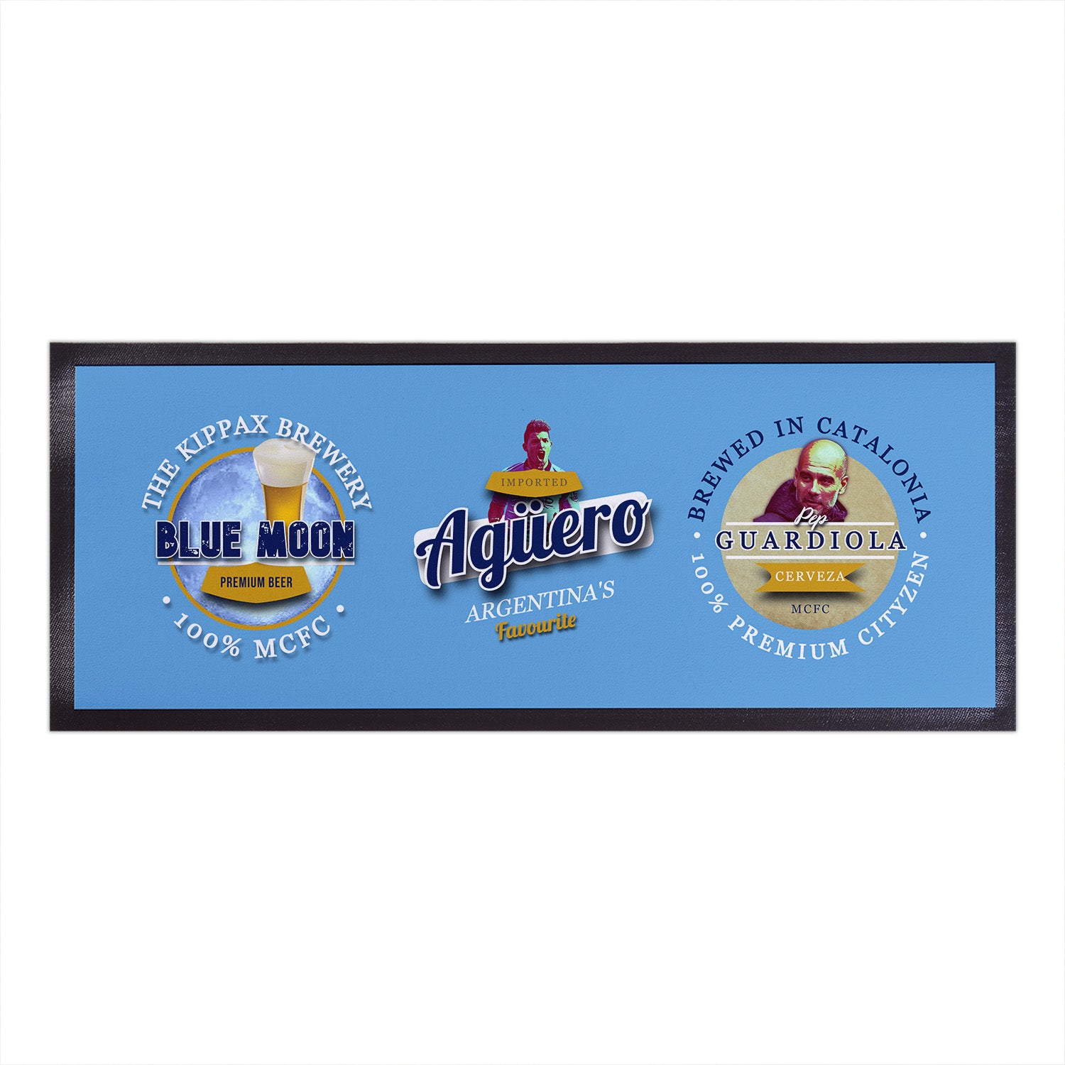 Manchester Blue - Football Legends - Bar Runner