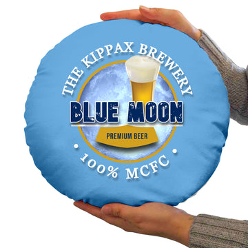 Manchester Blue Blue Moon - Football Legends - Circle Cushion 14