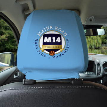 Manchester Blue Maine Road - Football Legends - Headrest Cover