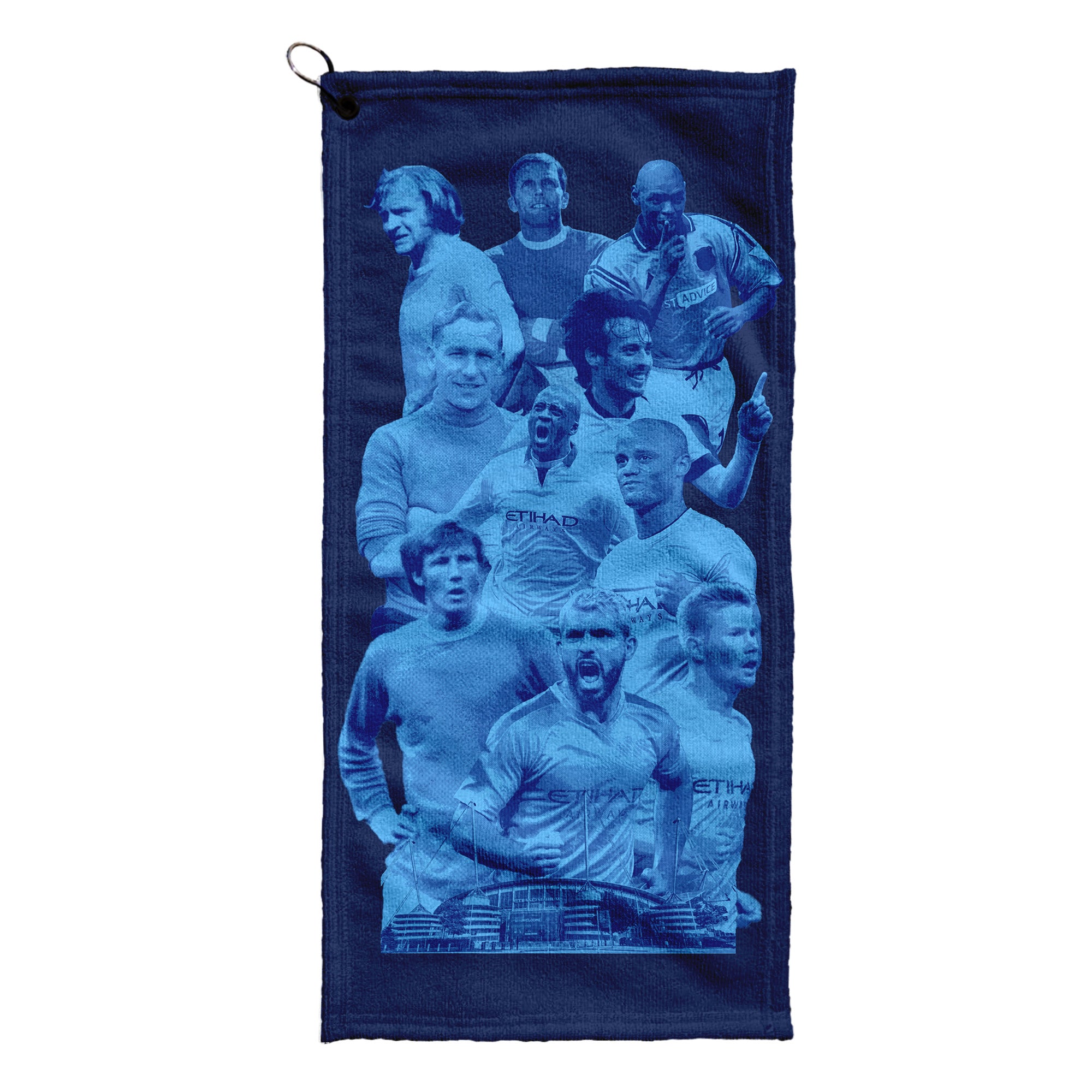 Manchester Blue Montage - Golf Towel