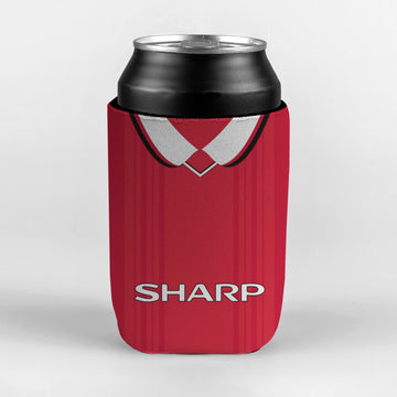 Manchester Red 1999 Home Shirt - Personalised Drink Can Cooler