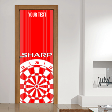 Manchester Red - 1999 Home - Personalised Darts Wall Banner - Two Sizes