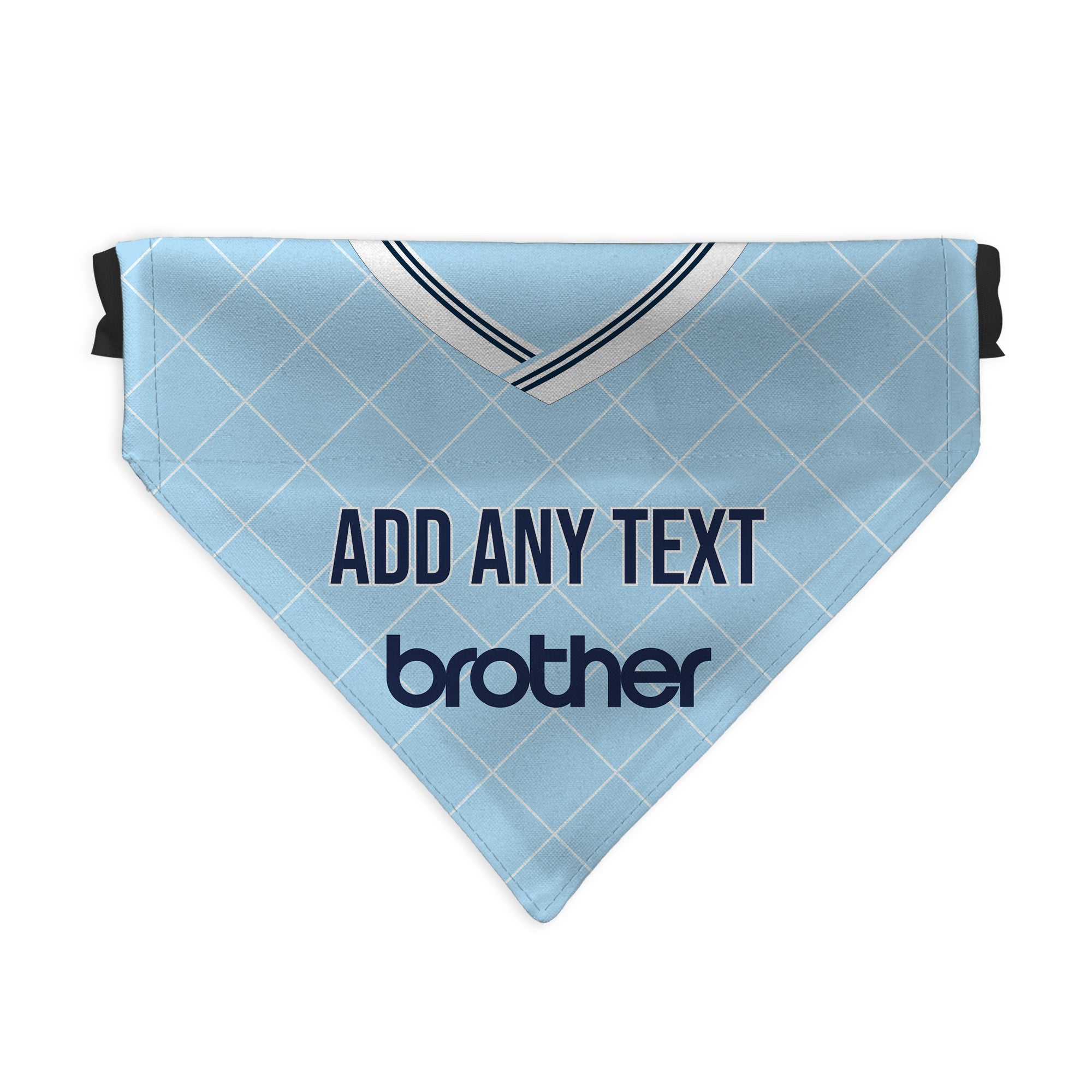 Manchester Blues 1988 Home Retro Shirt - Personalised Pet Bandana - 4 Sizes