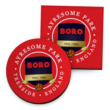 Middlesbrough Ayresome Park - Football Coaster - Square Or Circle