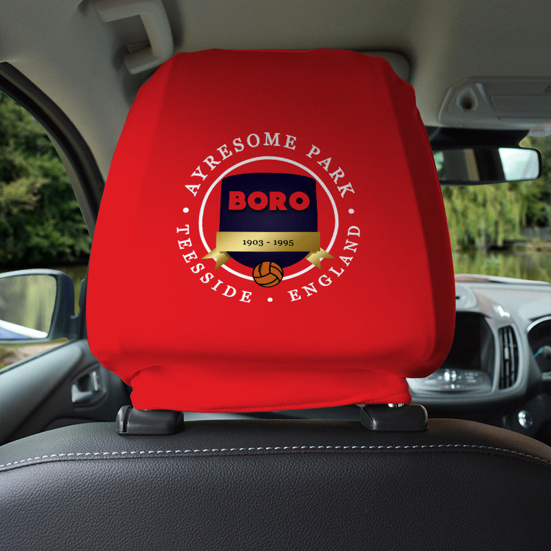 Middlesbrough Ayresome Park - Football Legends - Headrest Cover