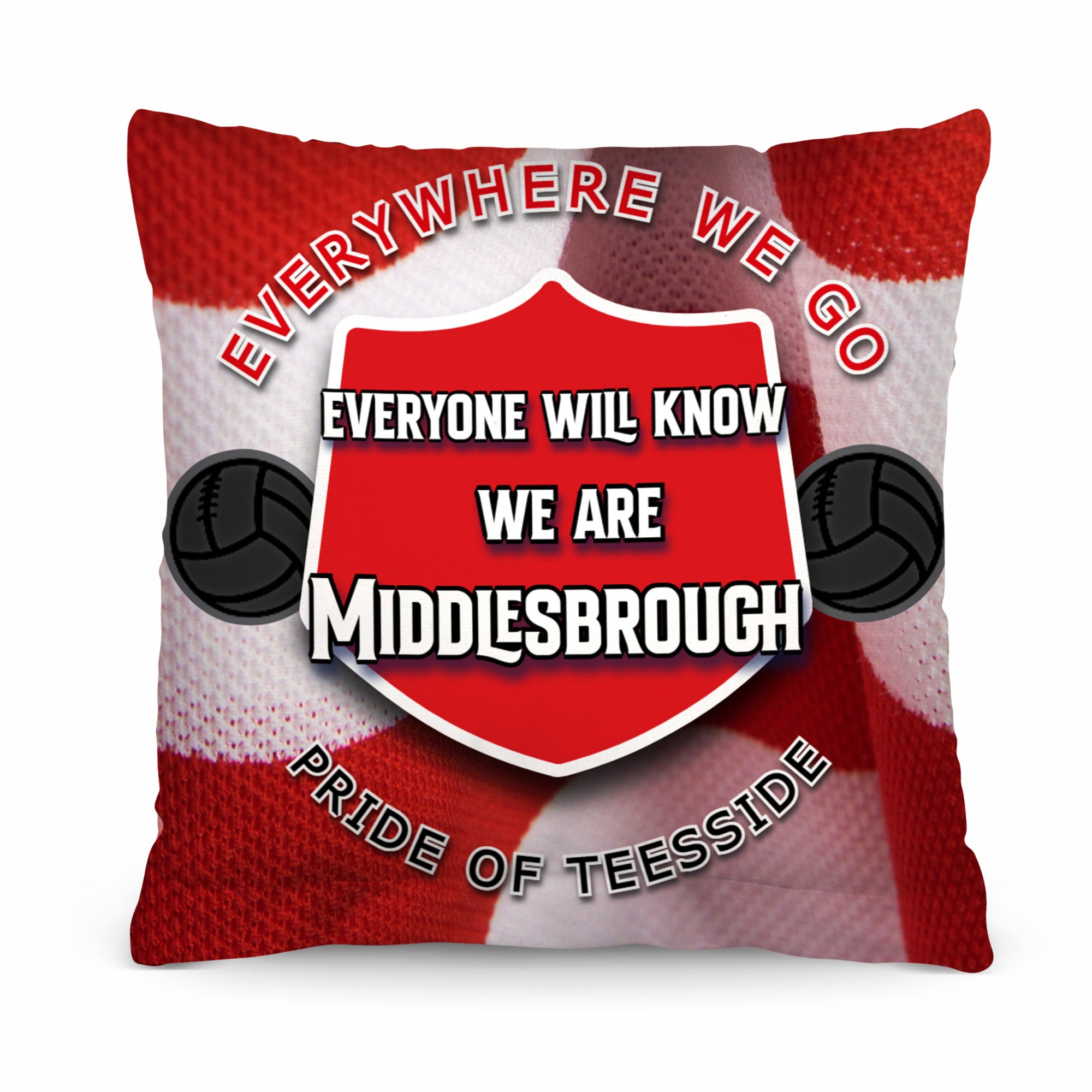 Middlesbrough Everywhere - Football Legends - Cushion 10"