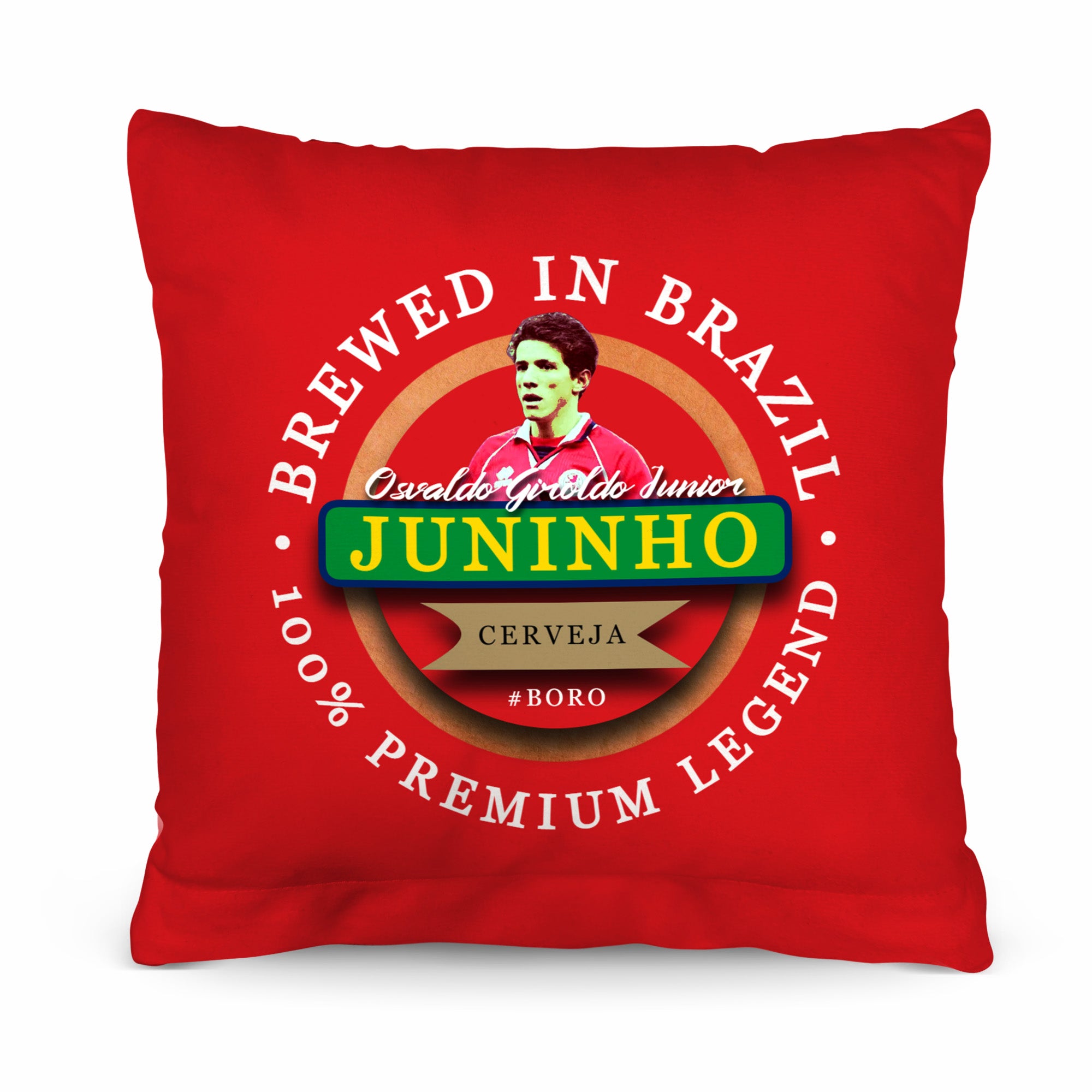 Middlesbrough Juninho - Football Legends - Cushion 10"