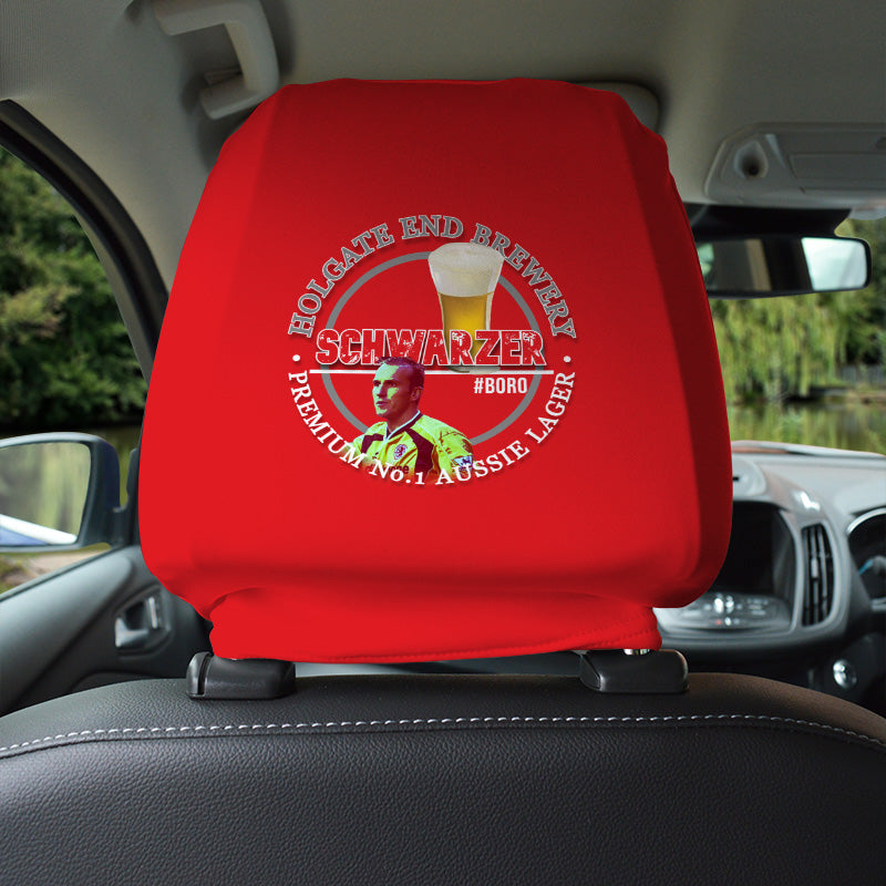 Middlesbrough Schwarzer - Football Legends - Headrest Cover